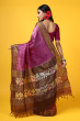 MULTICOLORED TUSSAR BATIK SAREE