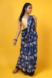 Blue Cotton Saree