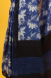 Blue Cotton Saree