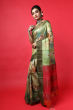 Multicoloured Hand Painted Tusaar Saree