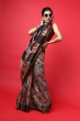 MULTICOLORED TUSSAR BATIK SAREE