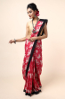 Red Cotton Saree